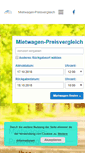 Mobile Screenshot of mietwagen-preisvergleich.de